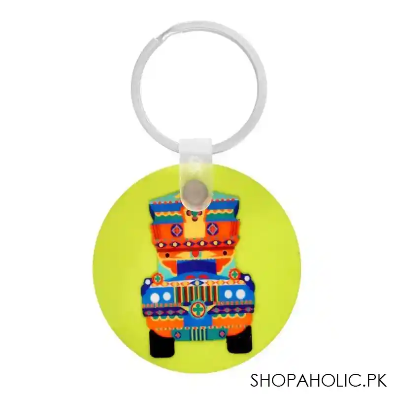 star shine truck art, truck 01 keychain round, key06 main image