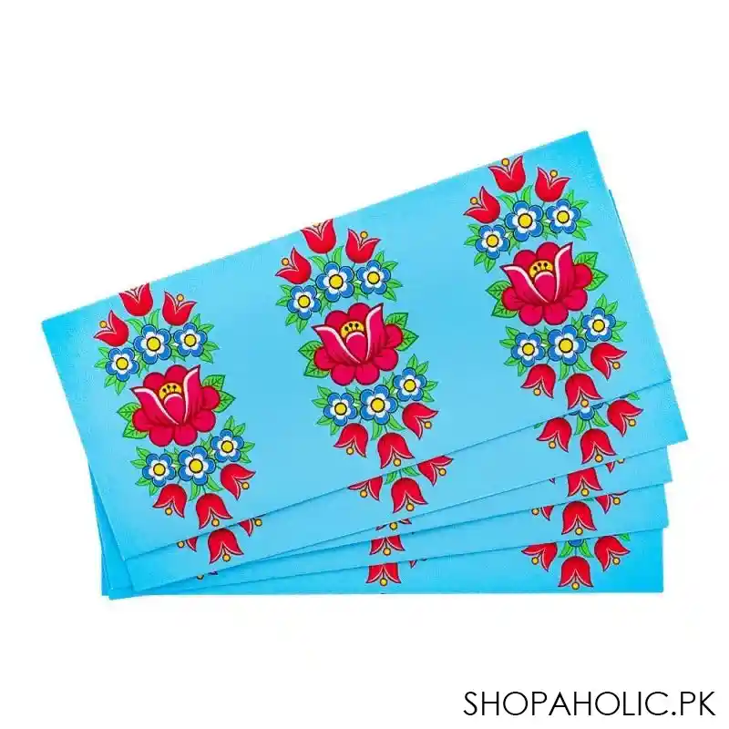 star shine truck art, truck art floral printed envelops set, 5 pack, ee016 main image