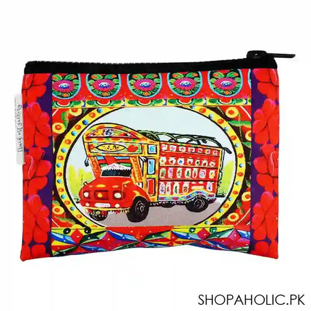 Star Shine Truck Art, Truck Zipper Pouch, ZP12 - Main Image