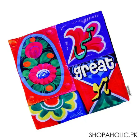 Star Shine Truck Art, Tussi Great Ho Cushion Cover Without Filling - Image 3