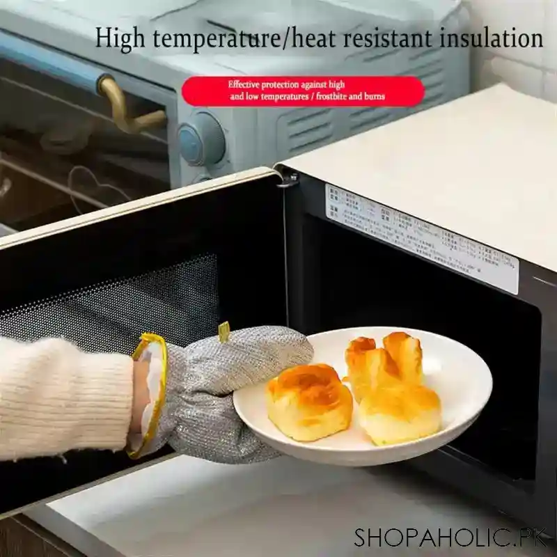 steel wire dishwashing glove image3