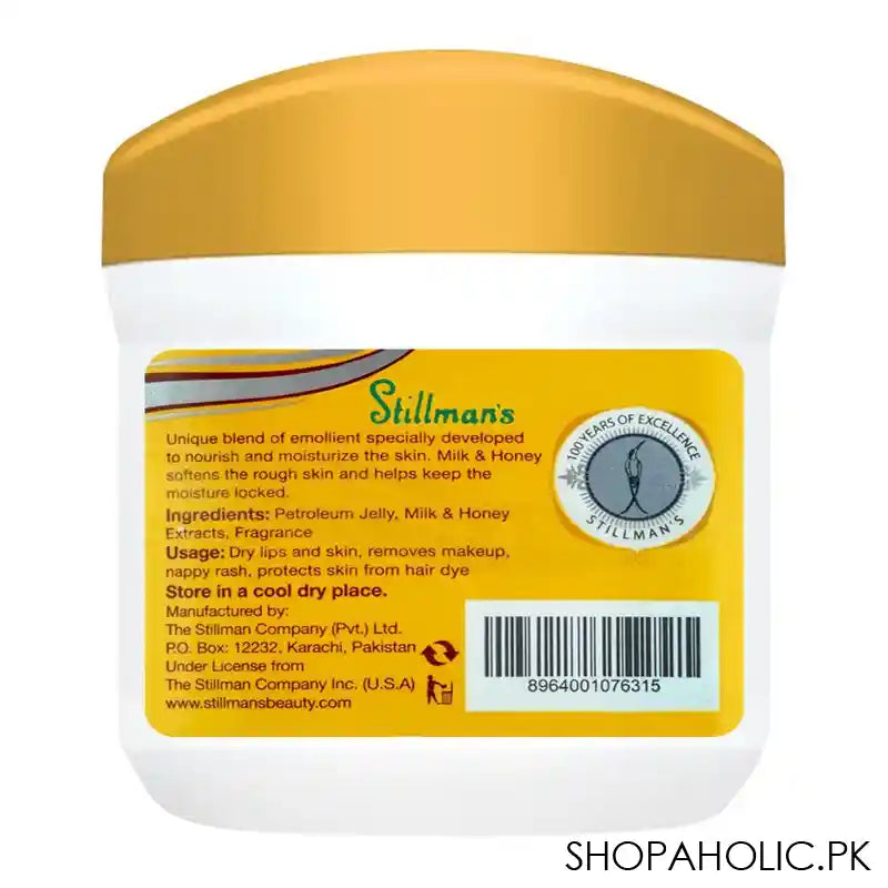 Stillman's Milk & Honey Petroleum Jelly, 100g - Image 2