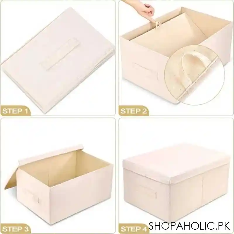 storage box with lid and handle image5