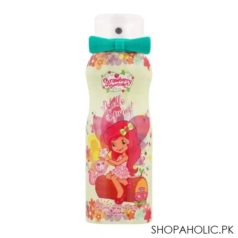 strawberry shortcake hello spring kids body spray, 125ml main image