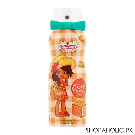 strawberry shortcake orange kids body spray, 125ml main image