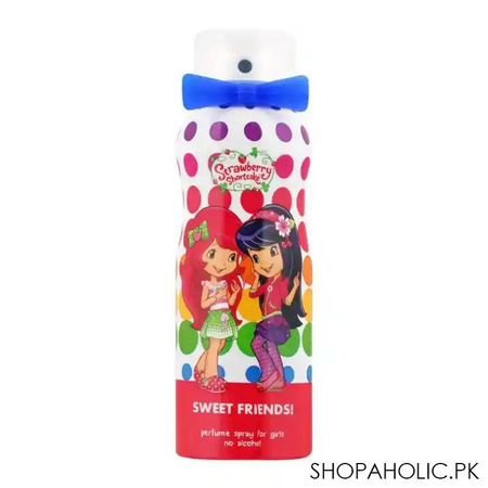 strawberry shortcake sweet friends kids body spray, 125ml main image