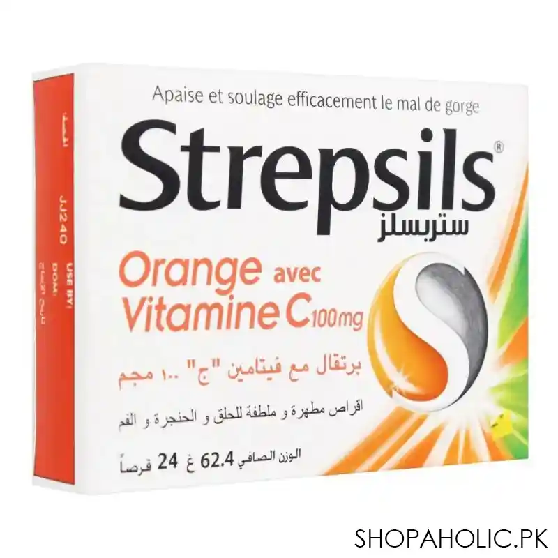 strepsils vitamin c, imported, 24 tablets main image