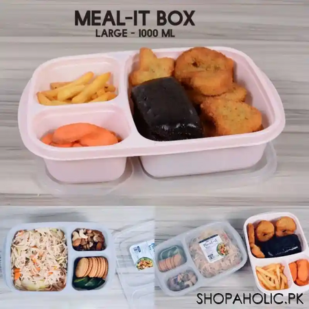 Student 3 Partition Lunch Box - Image 8