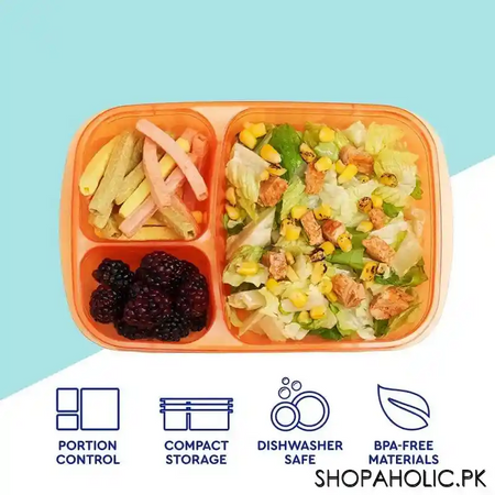 Student 3 Partition Lunch Box - Image 9