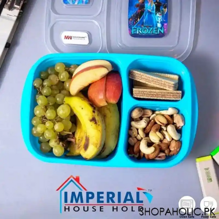 Student 3 Partition Lunch Box - Main Image