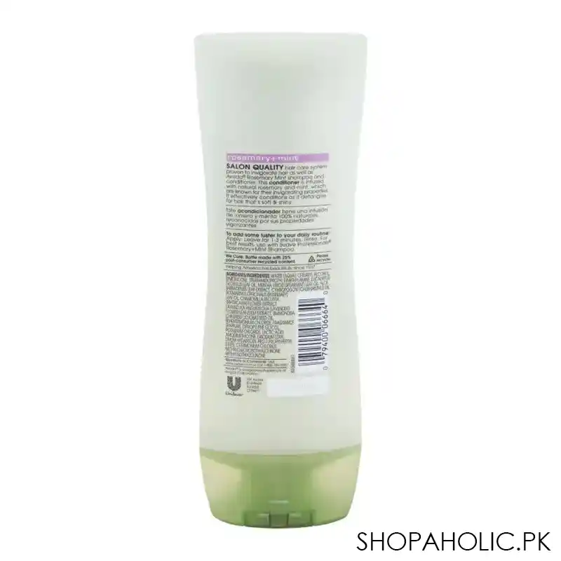 suave professionals rosemary + mint invigorating clean conditioner, 373ml image2