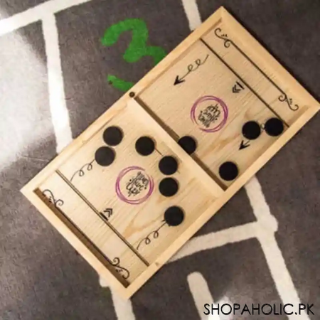 super sling shot wooden board game main image