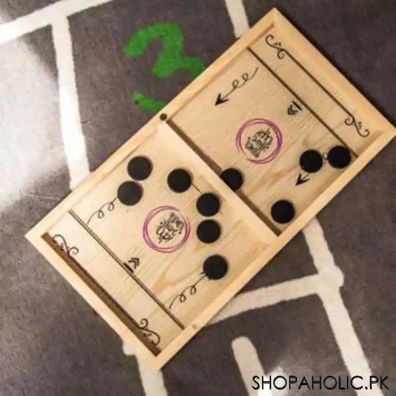 super sling shot wooden board game main image