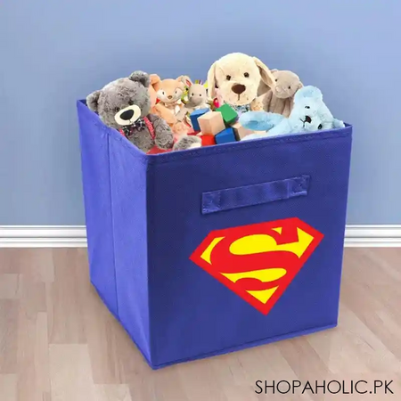 superhero cube storage box main image
