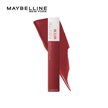 Maybelline New York SuperStay Matte Ink Liquid Lipstick 16HR Long-Lasting, High Pigment, Waterproof - 50 Voyager - Image 2