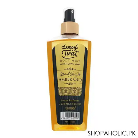 surrati twist amber oud body mist, 250ml main image