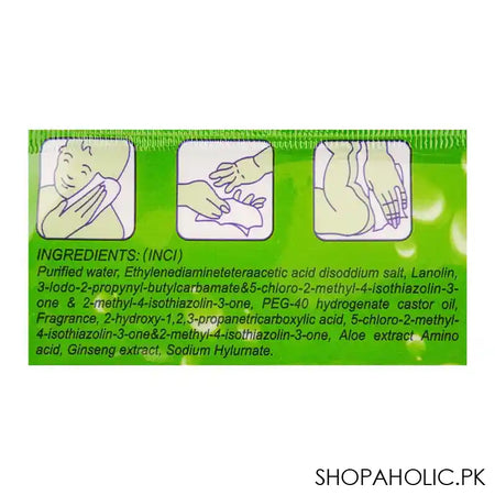Susu Disposable Baby Wipes, Green, 80-Pack - Image 3