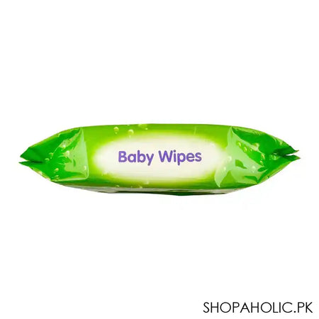 Susu Disposable Baby Wipes, Green, 80-Pack - Image 4