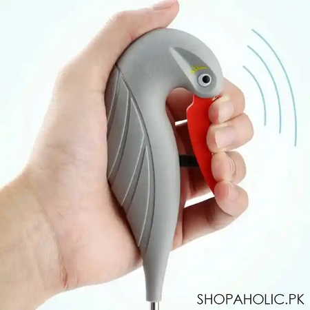 swan bird shaped semi automatic handheld egg beater image2