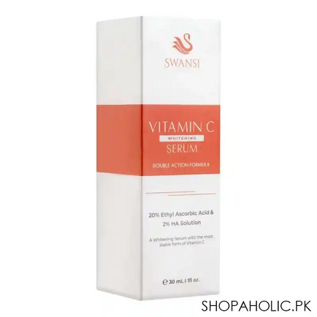 swansi 20% ethyl ascorbic acid & 2% ha solution vitamin c whitening serum, 30ml main image