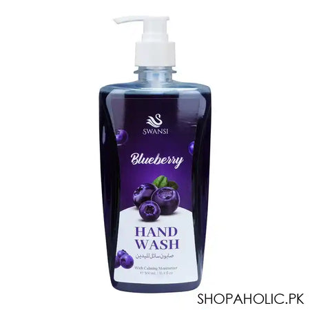Swansi Blueberry Hand Wash, 500ml - Main Image