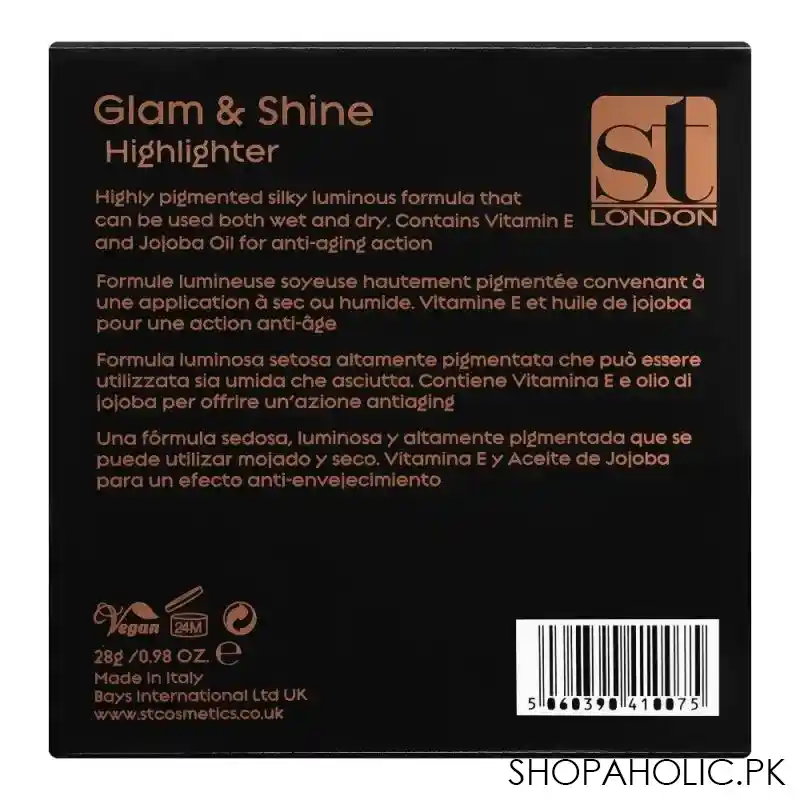 sweet touch london glam & shine highlighter, earth image5