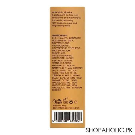 Sweet Touch London Matte Moist Long Lasting Lipstick, Salmon Way - Image 3