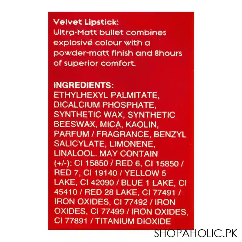 Sweet Touch London Velvet Ultra-Matt Lipstick, Apple Cidar - Image 4