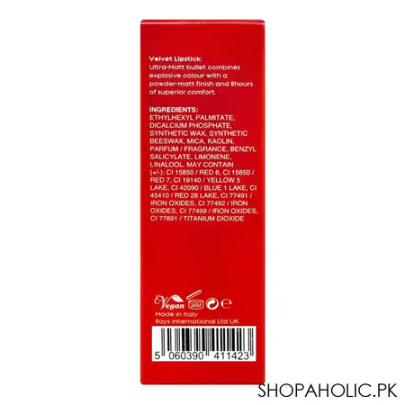 Sweet Touch London Velvet Ultra-Matt Lipstick, Whisper - Image 4