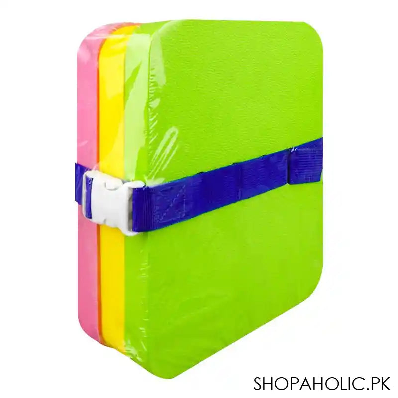 Swimming Float M Kickboard With Adjustable Straps, For Kids & Adults, EVA Foam, Multi Color - Image 2