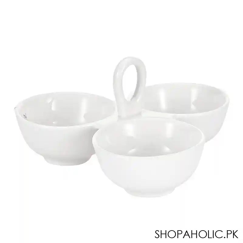 Symphony 3 Division Nibble Bowl, SY-4300 - Main Image