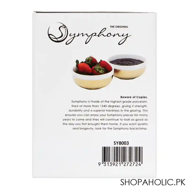 Symphony Adorn Gold Dip Bowl Set, 3.9x1.9 Inches, 2 Pieces, SY-8003 - Image 4