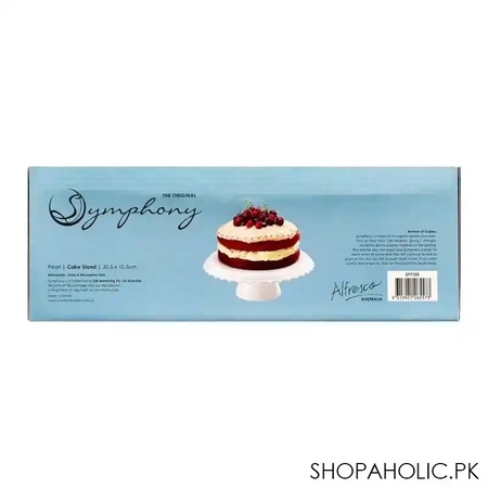 symphony pearl cake stand, 12 inches, sy 7155 image4