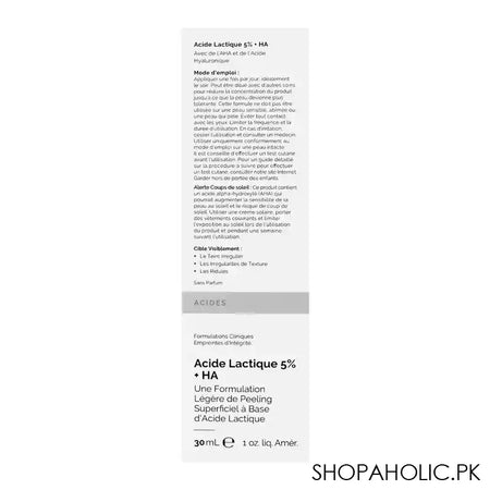 T.O. 5% +HA Lactic Acid, 30ml - Image 4