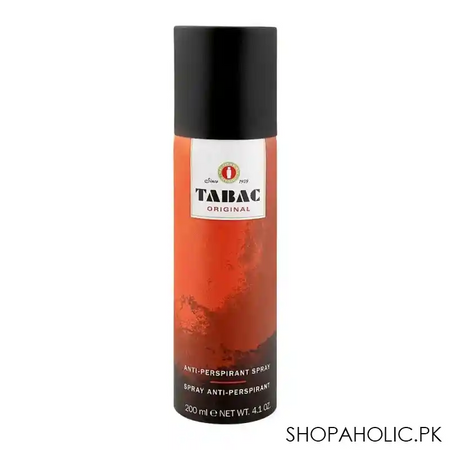 tabac original anti perspirant deodorant spray, for men, 200ml main image
