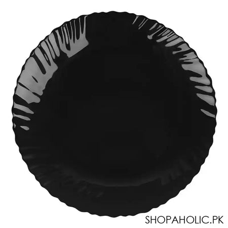 Table Top 7.5" Inches Klair Quarter Plate, Black - Image 2