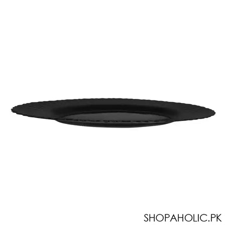 Table Top 8.5" Inches Klair Deep Plate, Black - Image 2