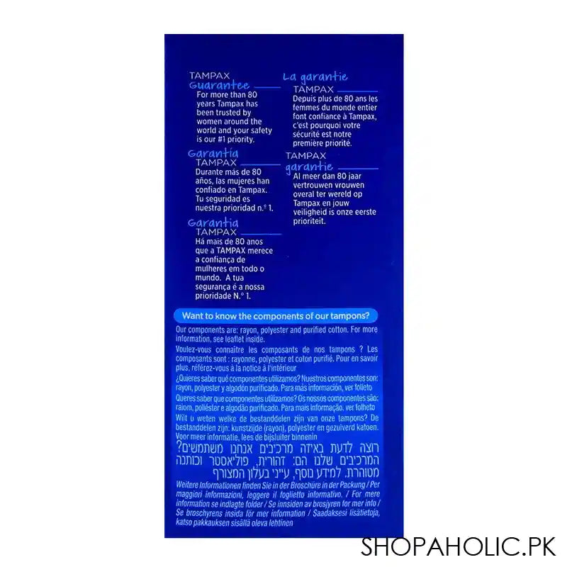Tampax Super Plus Tampons 20-Pack - Image 2