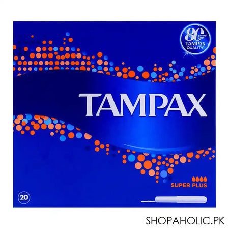 Tampax Super Plus Tampons 20-Pack - Main Image