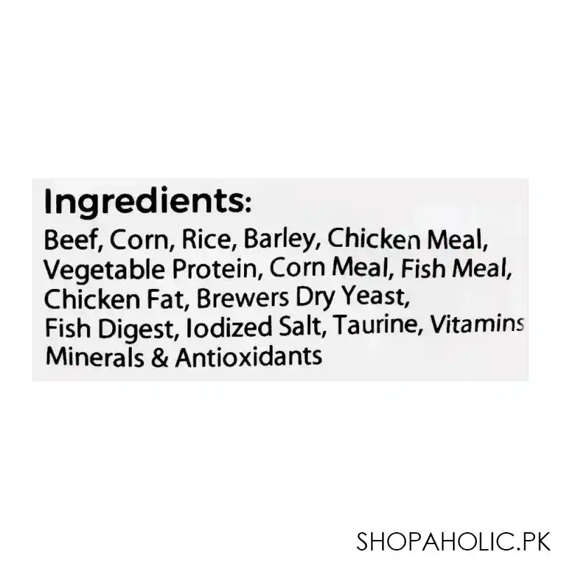 target adult cat food, beef, 500g, bag image4