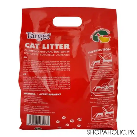 target floral scented cat litter, 5 litre image2