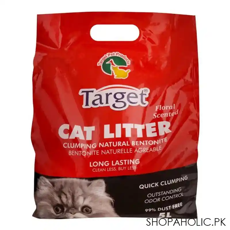 target floral scented cat litter, 5 litre main image