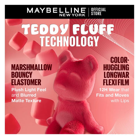 Maybelline New York Superstay Teddy Tint, Lip and Cheek Color, 5ml, 65 Pink Bestie - Image 3