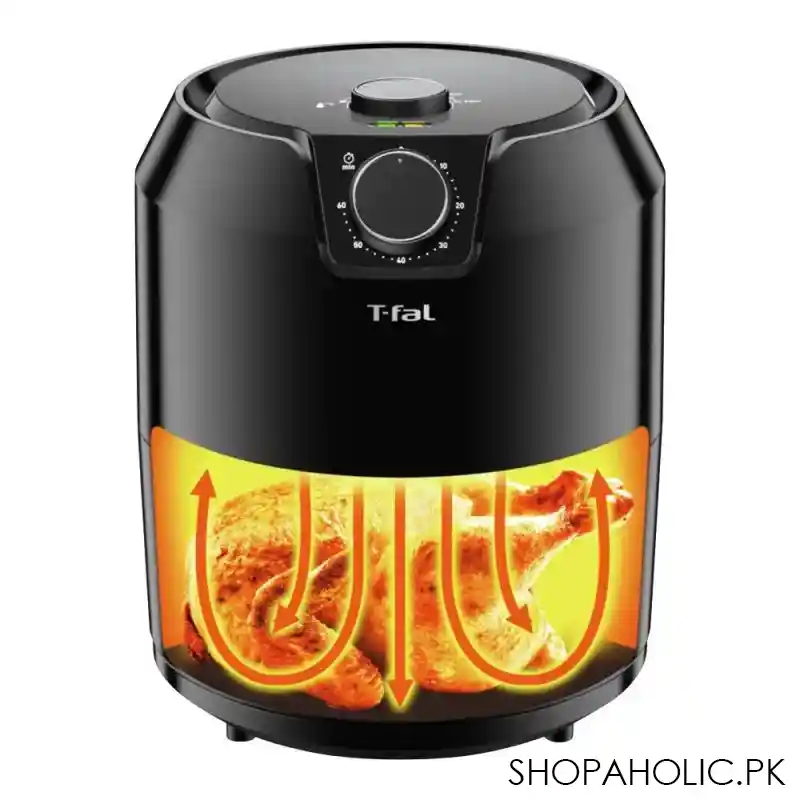 tefal easy fry digital air fryer, black, 4.2 liter, ey401815 image3