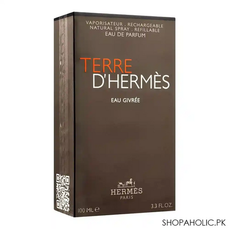 terre d' hermes eau givree eau de parfum, for men, 100ml image2