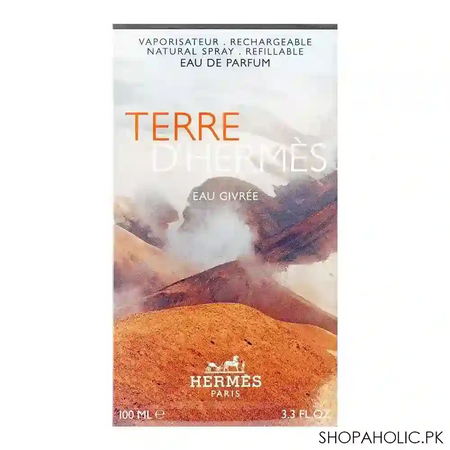 terre d' hermes eau givree eau de parfum, for men, 100ml image3
