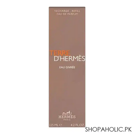 terre d' hermes eau givree refill eau de parfum, for men, 125ml image2