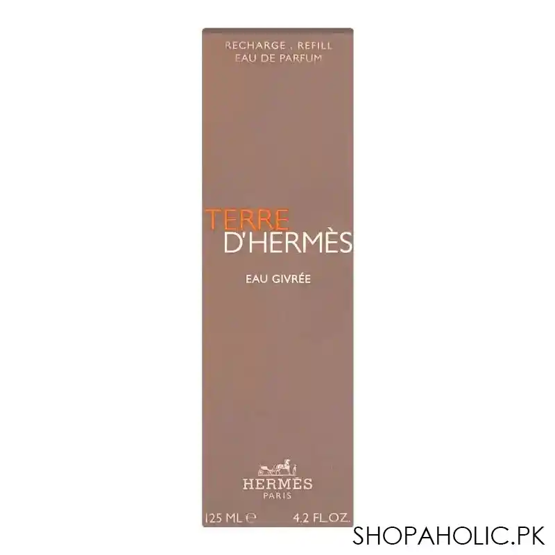 terre d' hermes eau givree refill eau de parfum, for men, 125ml image2