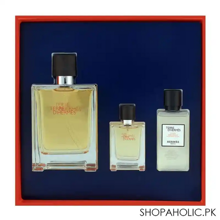 terre d' hermes set eau de toilette 100ml + eau de toilette 12.5ml + aftershave main image