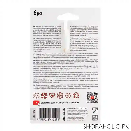 tescoma cappuccino stencils mydrink 6pcs   308850 image3